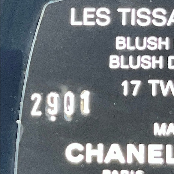 Chanel Les Tissages De Chanel Blush Duo Tweed Effect, 17 Tweed Fuchsia NIB RARE - Picture 8 of 10